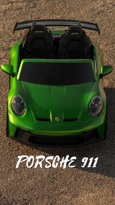 Porsche 911 GT3 4x4 autko samochód sportowy dla dzieci dwuosobowy