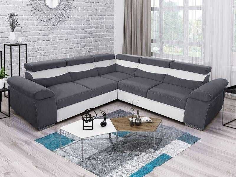 Duzy rozkładany narożnik ALANIS 2R2 Funkcja spania Wysyłka