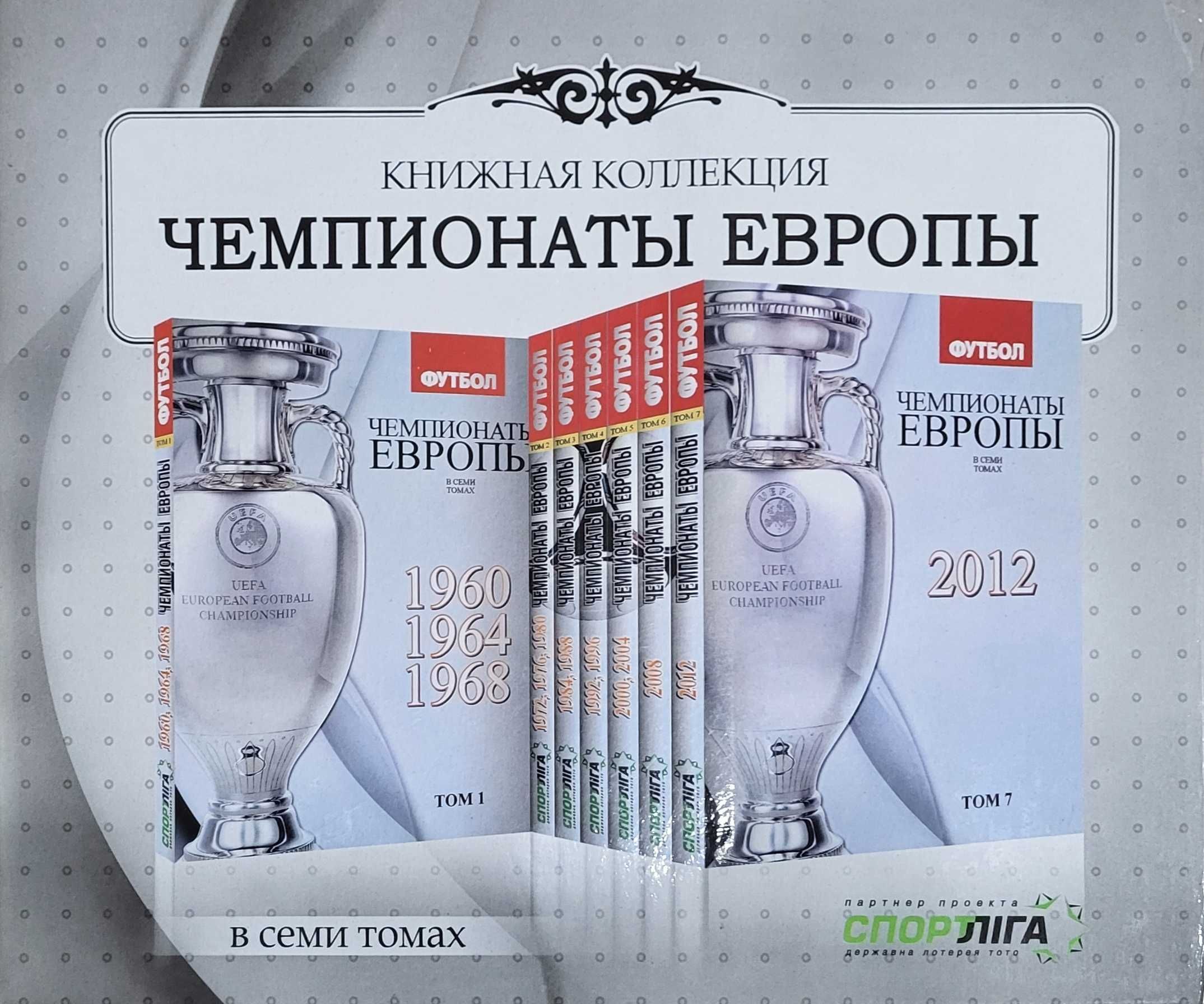 Книги про футбол Чемпіонати Європи