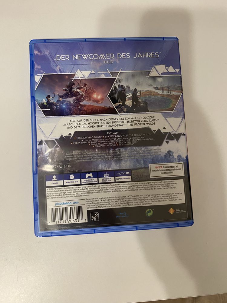 Gry ps 4/5 - horizon zero dawn | idealny stan