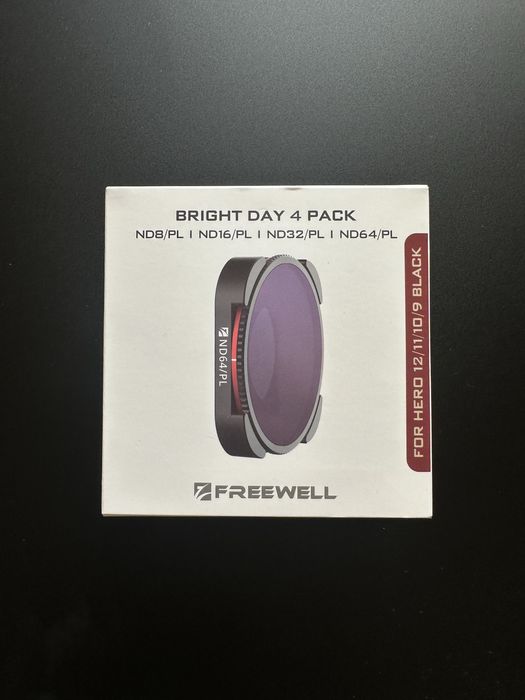 Freewell ND8/PL ND16/PL ND32/PL ND64/PL для GoPro HERO 13/12/11/10/9