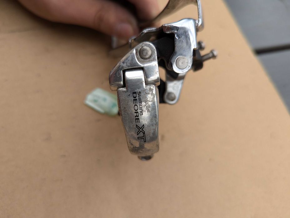 Przerzutka przednia retro Shimano DEORE XT FD-M739 obejma 34.9mm  P50