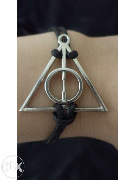 Harry Potter - pulseira Talismãs da Morte - novo selado