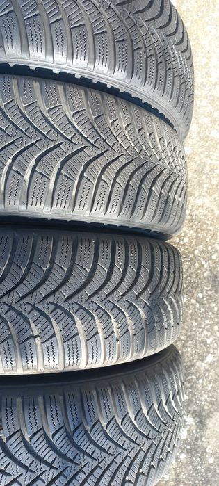 4 opony zima  Hankook 185/65r15 ,  2x7mm i 2x6mm