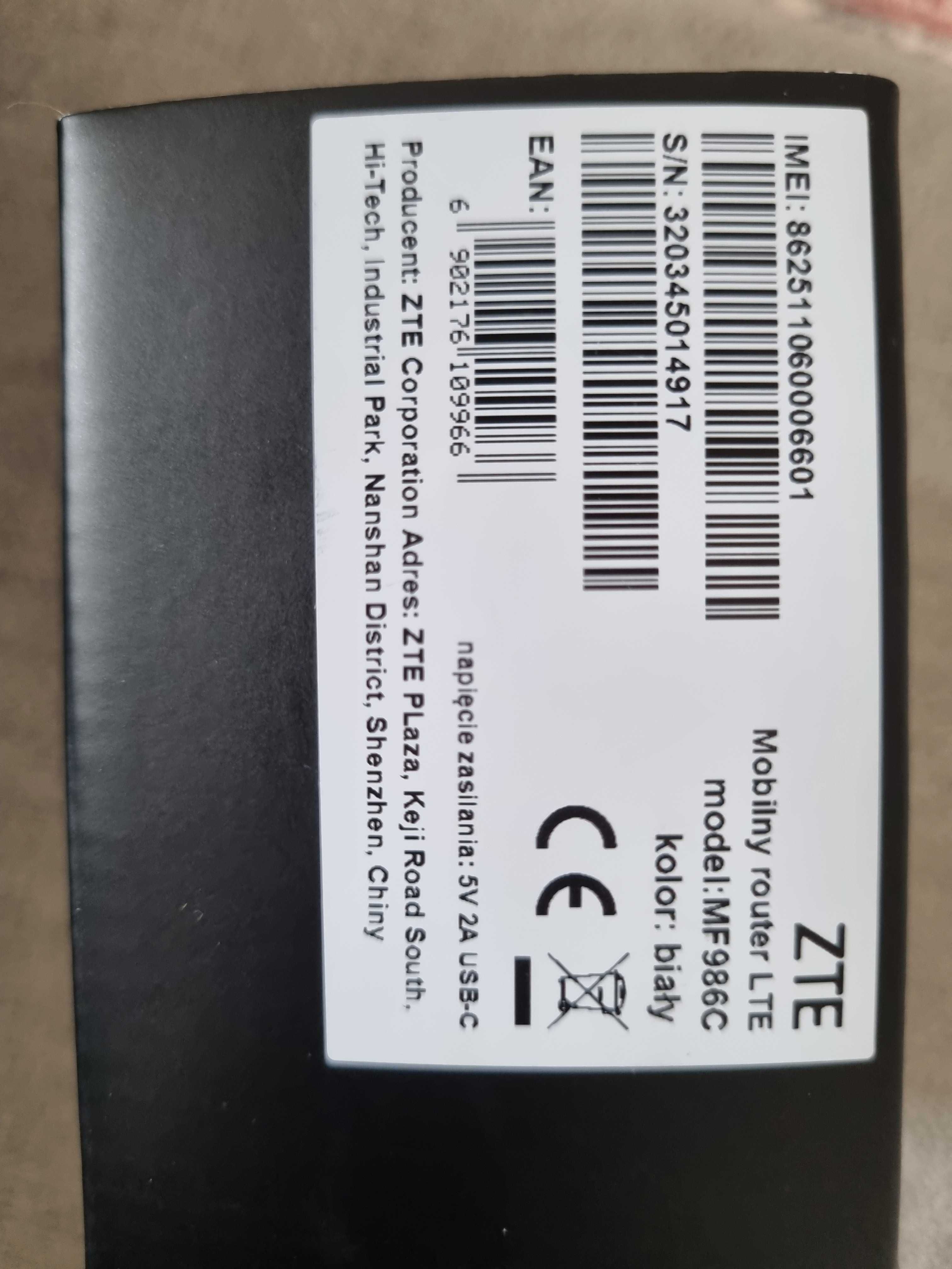 Router mobilny LTE