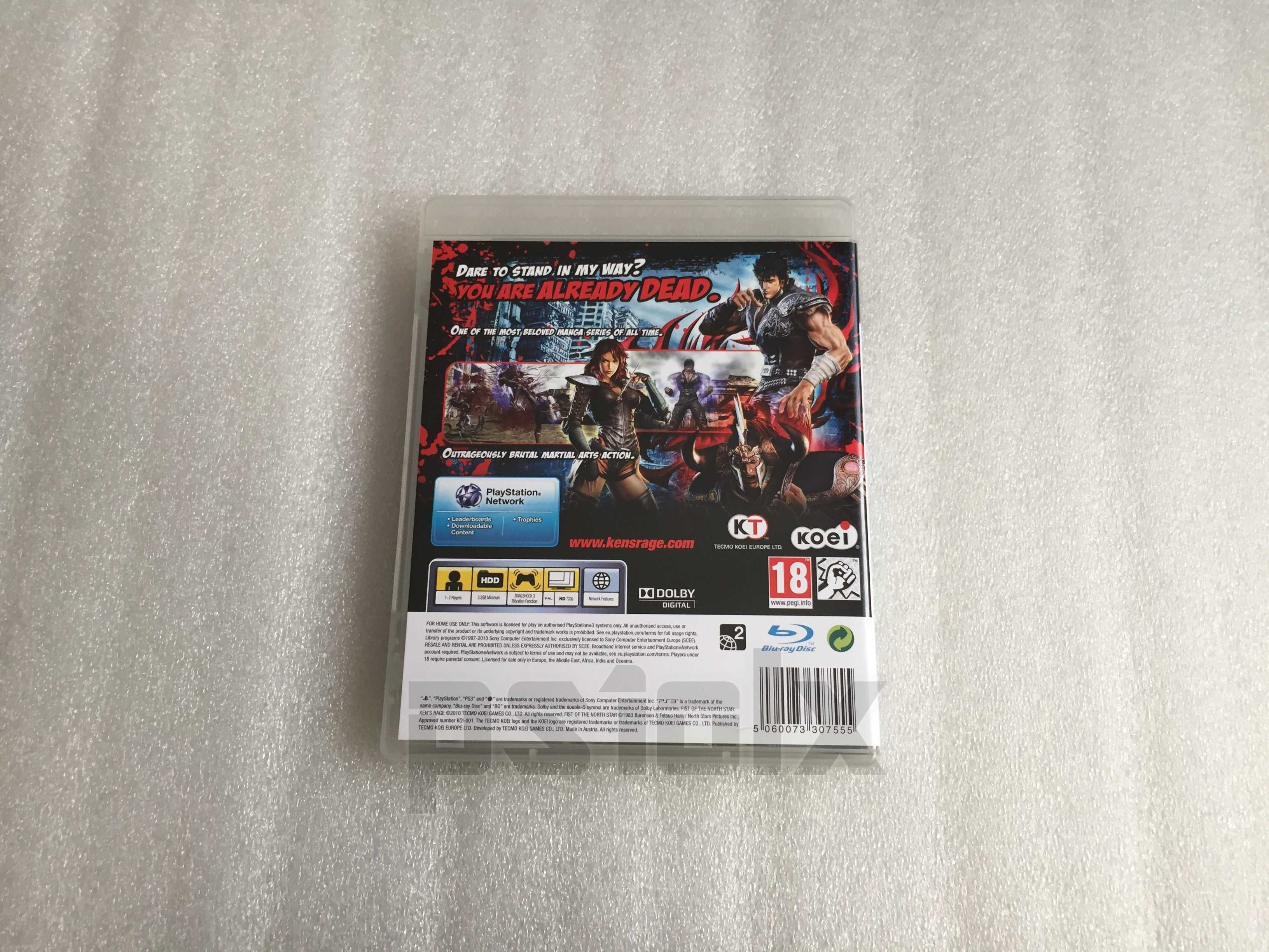 Fist of the North Star Ken's Rage playstation ps3