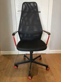 Krzesło IKEA HUVUDSPELARE biurowe gamingowe