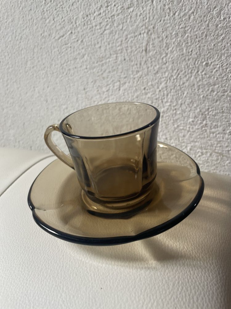 Conjunto de café da Duralex