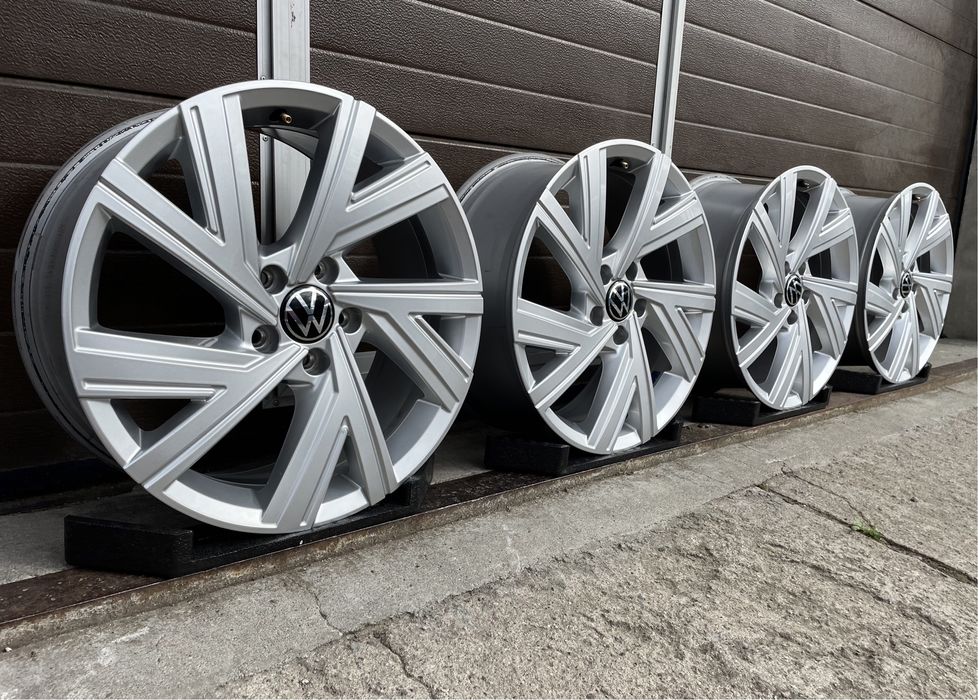 4x felgi aluminiowe 5x112 r18 et51 7,5J Oryginalne alufelgi VW 18”
