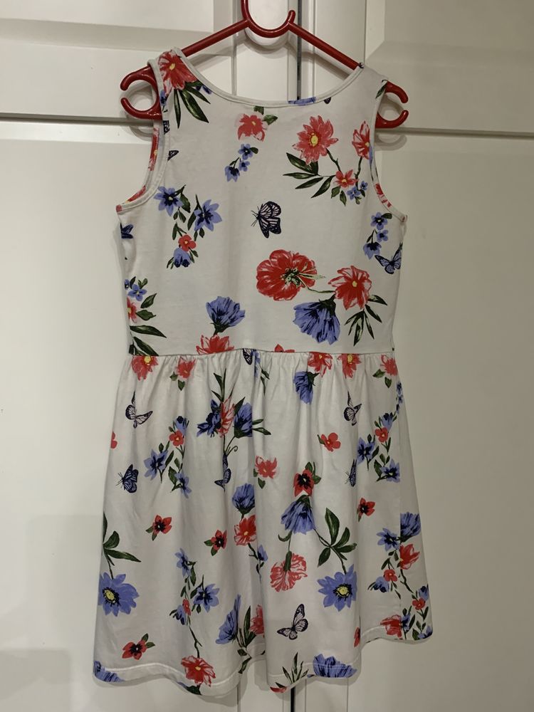 Sukienka w kwiaty h&m r. 134/140
