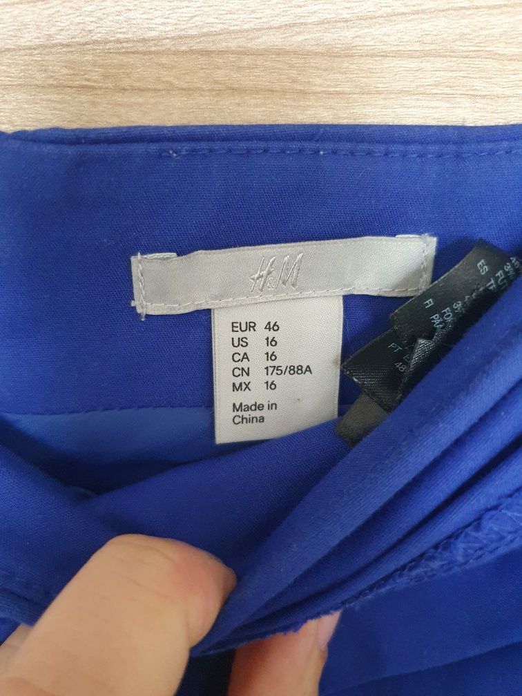 Spódniczka granatową H&M, r XXL