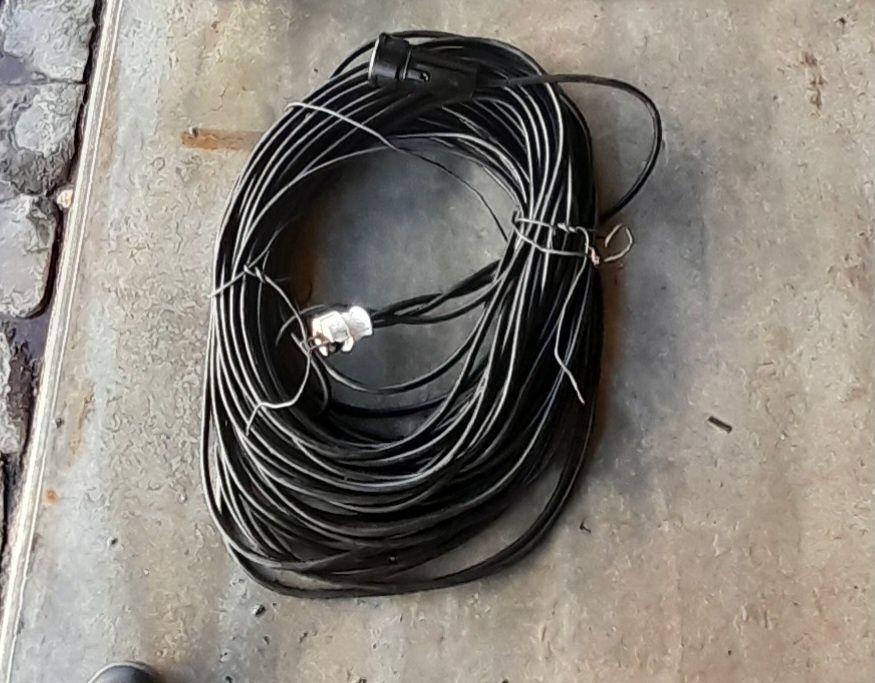 Cabo eléctrico flexível de 2 fios