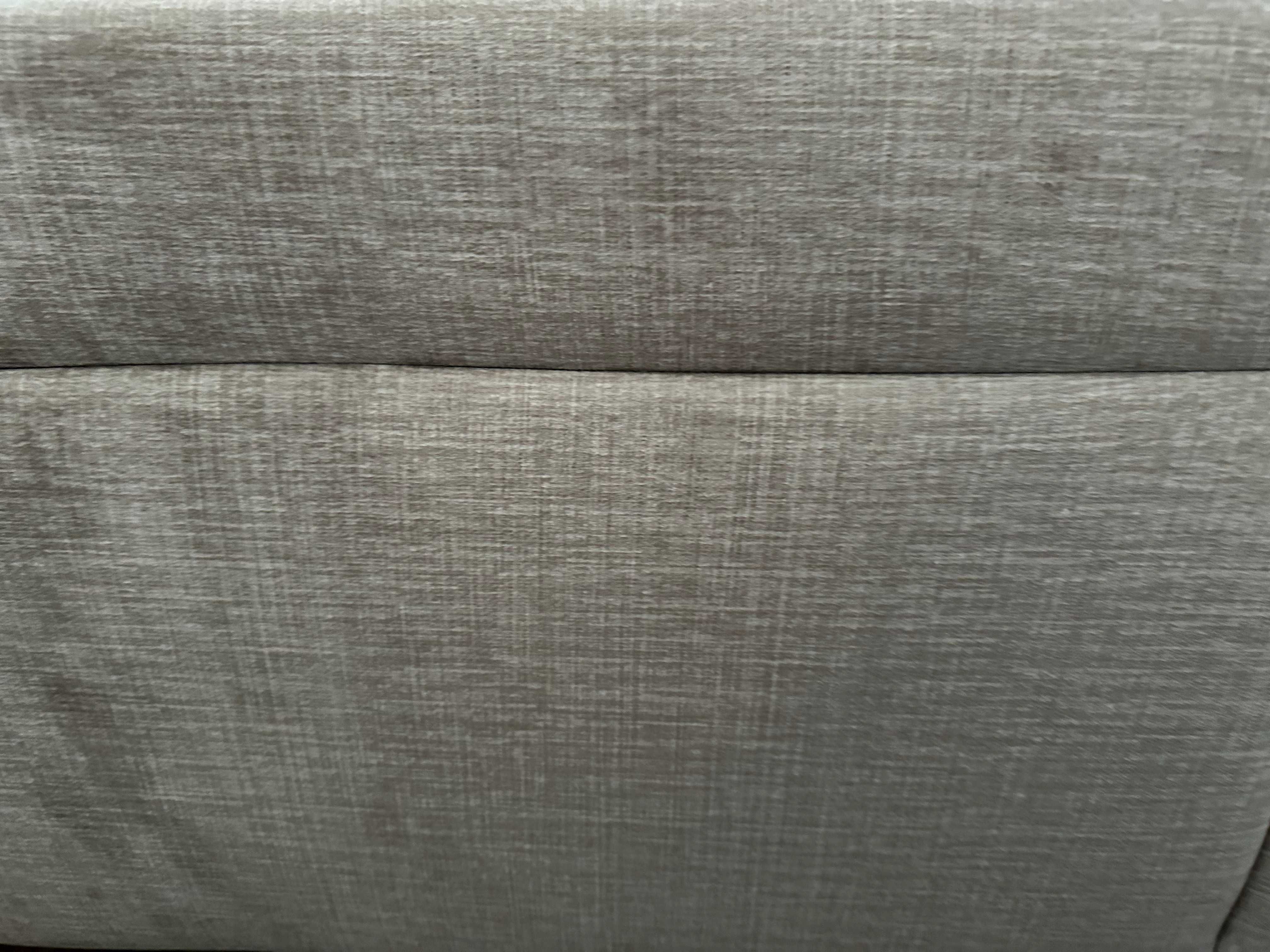Łóżko tapicerowane Ella 160x200 z pojemnikami i stelażami welur beżowe