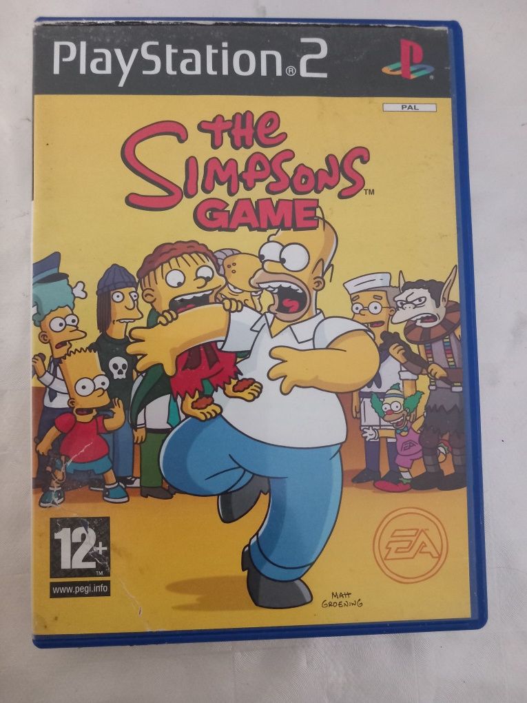 Jogo ps2 The Simpsons