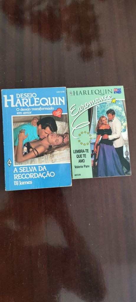 Livros coleção jasmim Harlequin