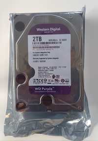 Новий WD Purple 2TB, жорсткий диск на 2ТБ WD20PURX-64P6ZYO 3,5"