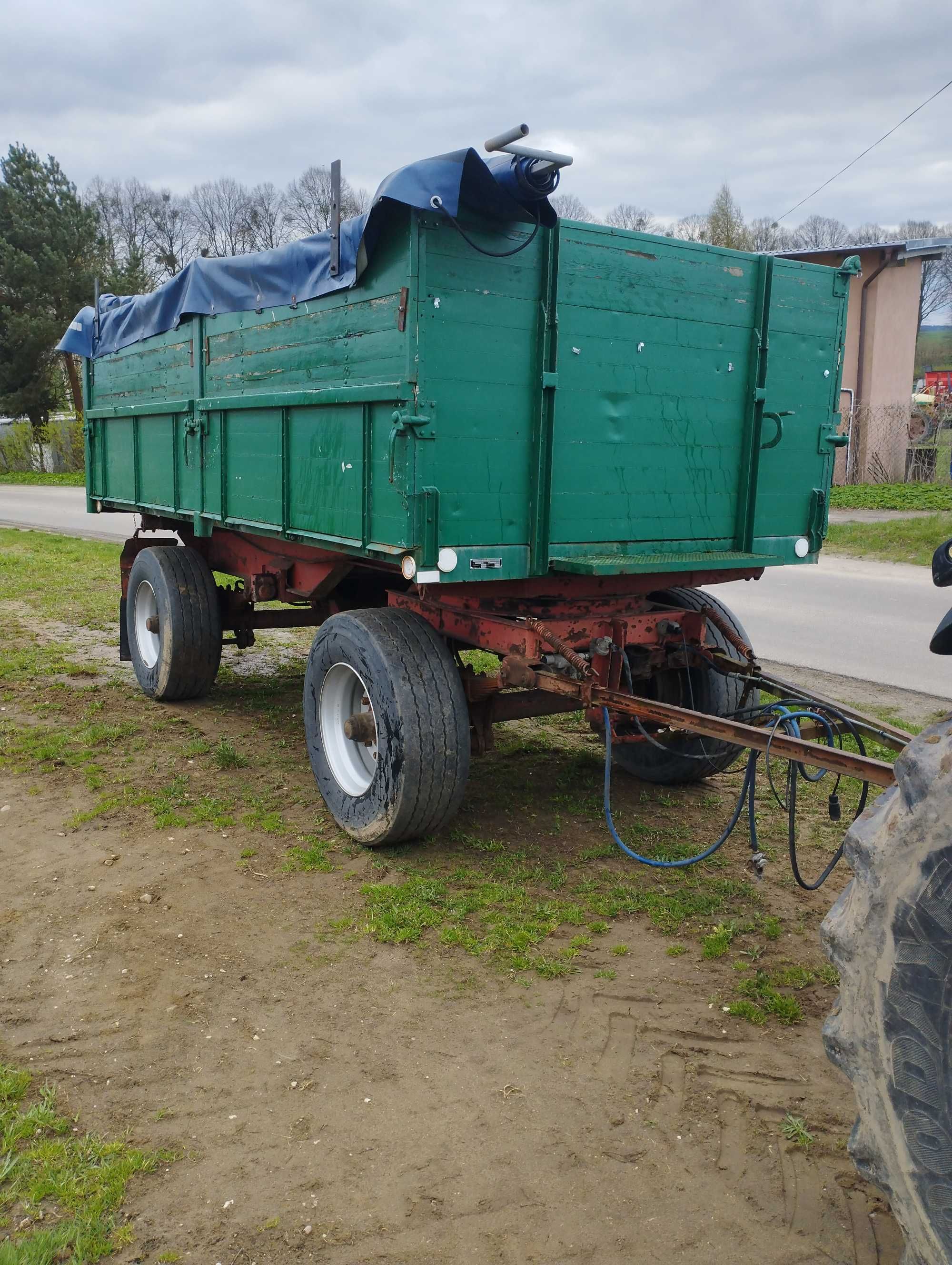 Przyczepa 3 strony wywrot 12t, 18t Oelkers kogel jak pronar