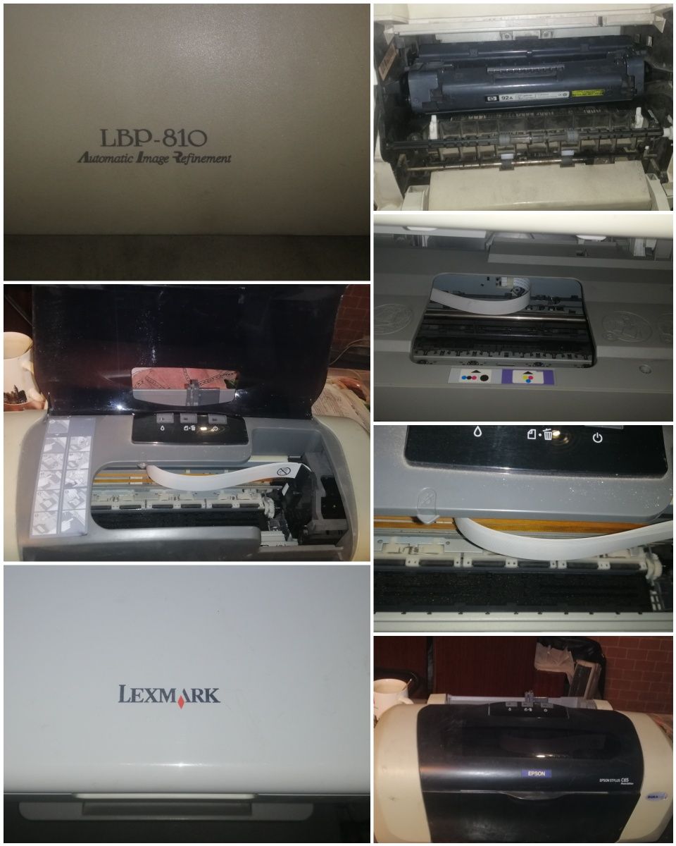Принтеры Lexмаrk 4428.  Epson  c65.Саnon fc220
