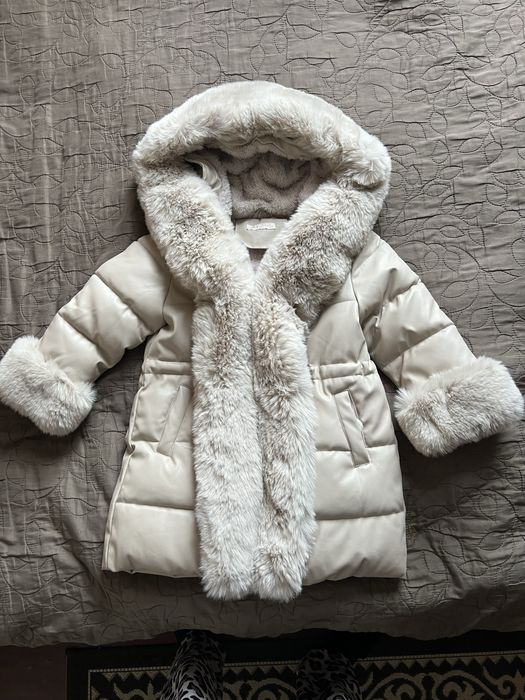 Стильний зимовий пуховик для дівчинки