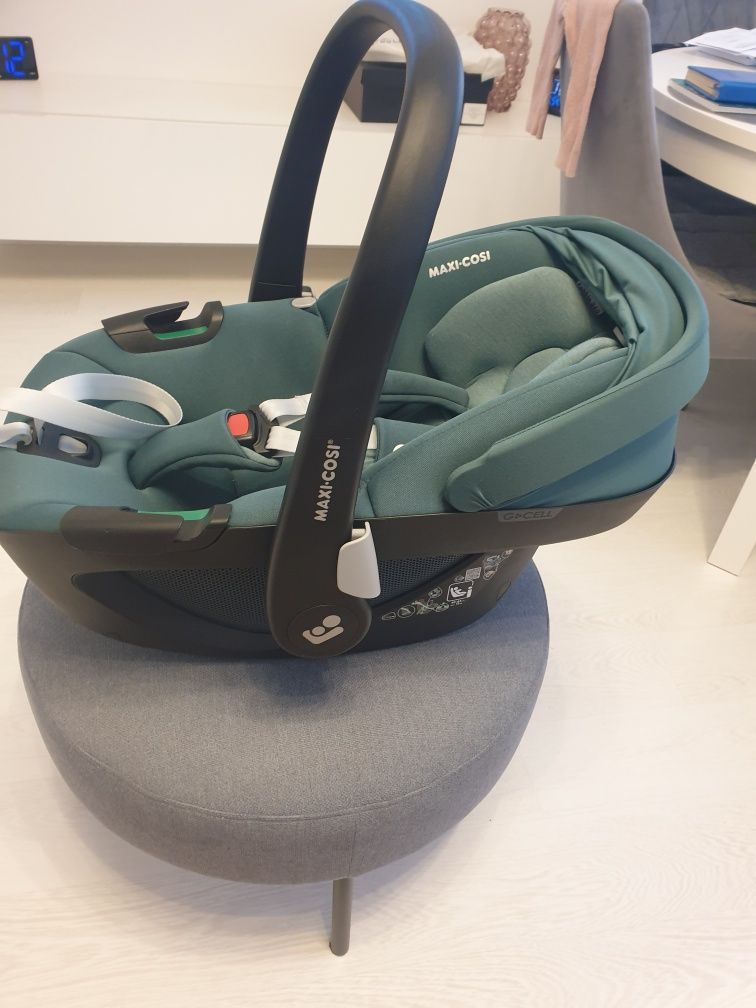 Nosidełko Maxi Cosi Pebnle 360 Essential Green 40-80 cm. Max 13 kg