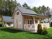 Mazury - całoroczne domki nad jeziorem Wersminia
