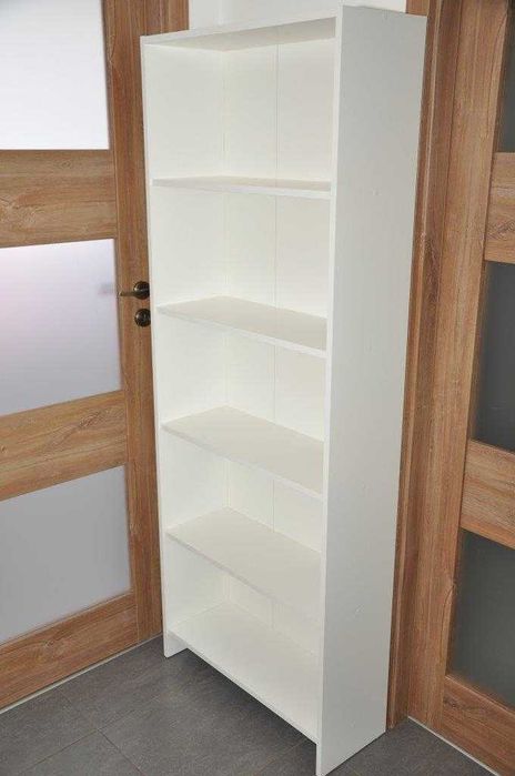 NOWY Biały regał NOWY bez skaz Super na LEGO, ekspozycję na książki