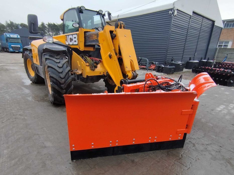 Składany Pług Do Śniegu Ciężki Metal-Technik Spych Śnieżny Euro TUZ