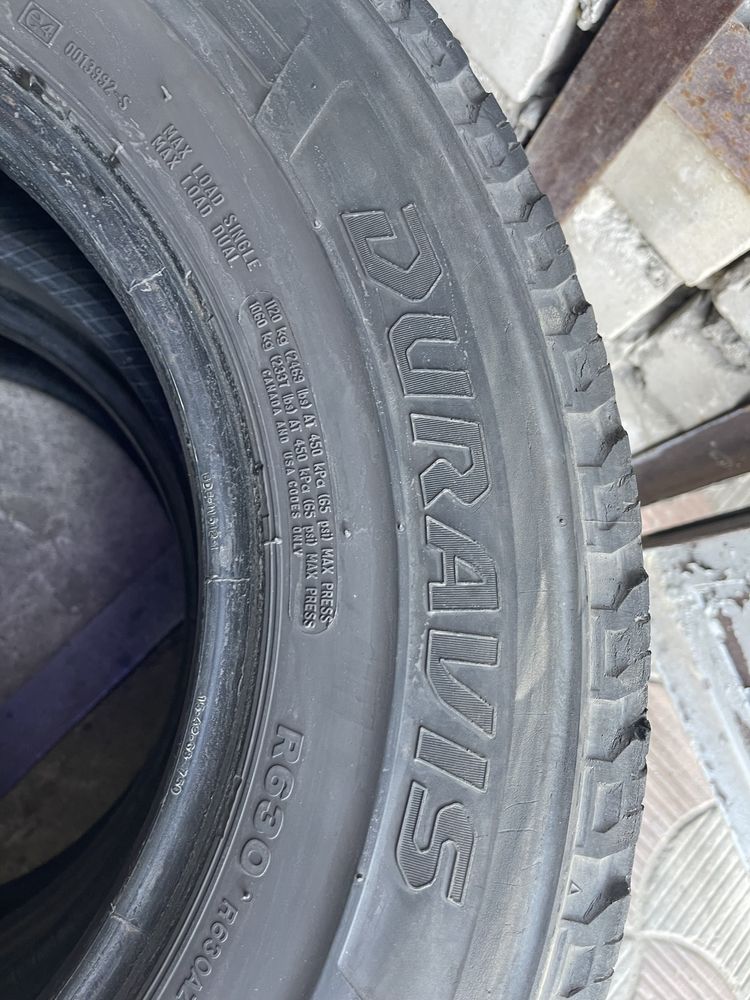 Шины 225/70 R15C Bridgestone б/у пара лето U3