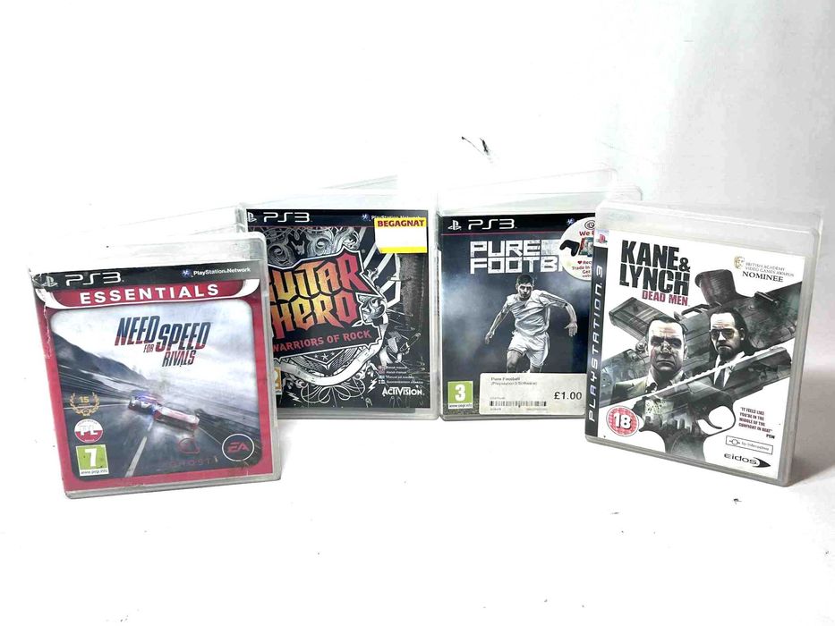 Zestaw 4 gier PS3