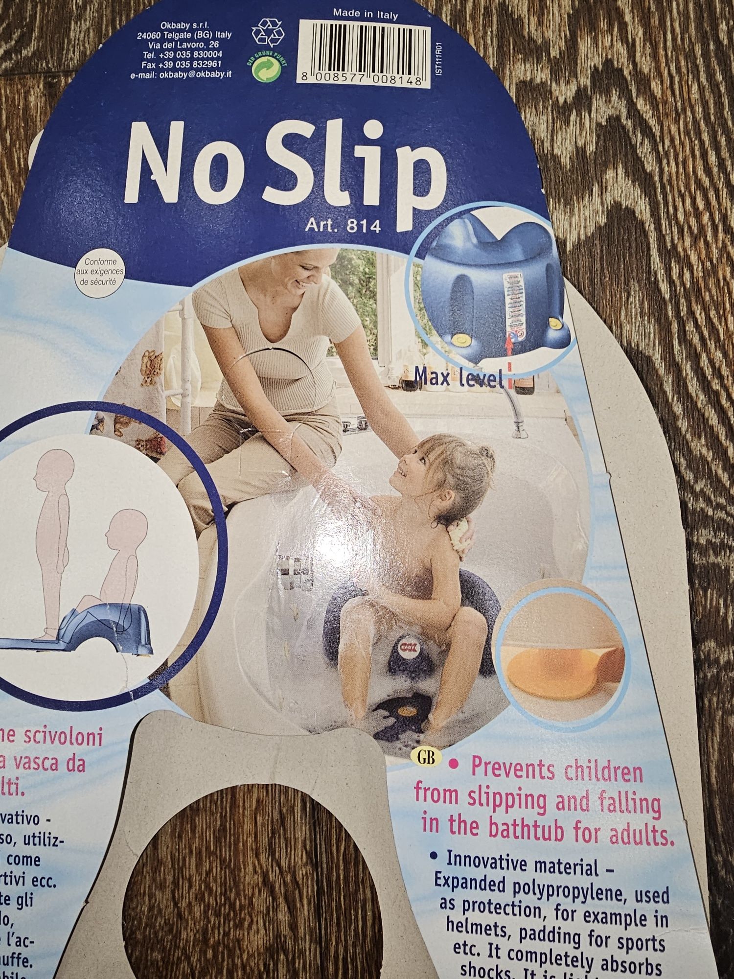 Сидіння для ванни No Slip від OK Baby