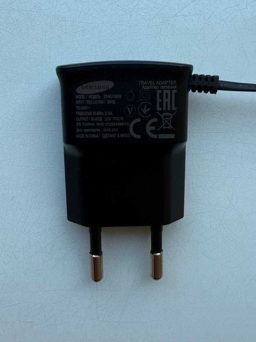 Зарядний пристрій блок живлення Samsung ETA0U10EBE 5V 0.7A microUSB