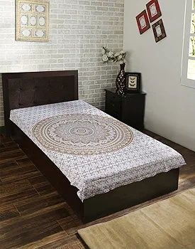 Duża narzuta obrus gobelin typu Mandala 142x204 cm