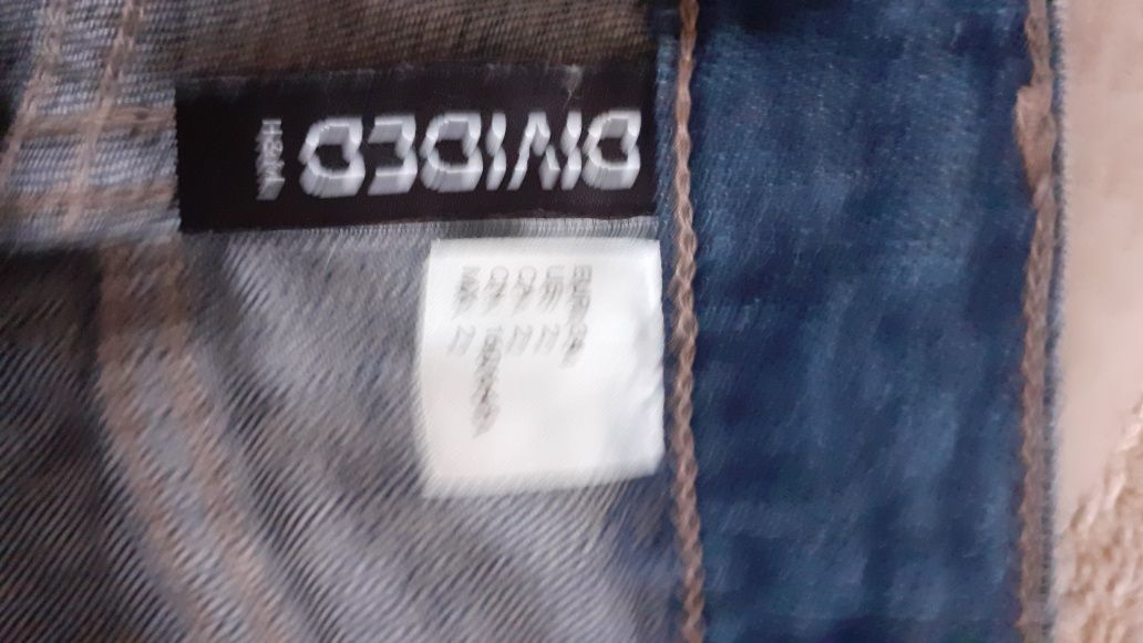 Spodnie 34,dżinsy z lycrą,z przetarciami H&M