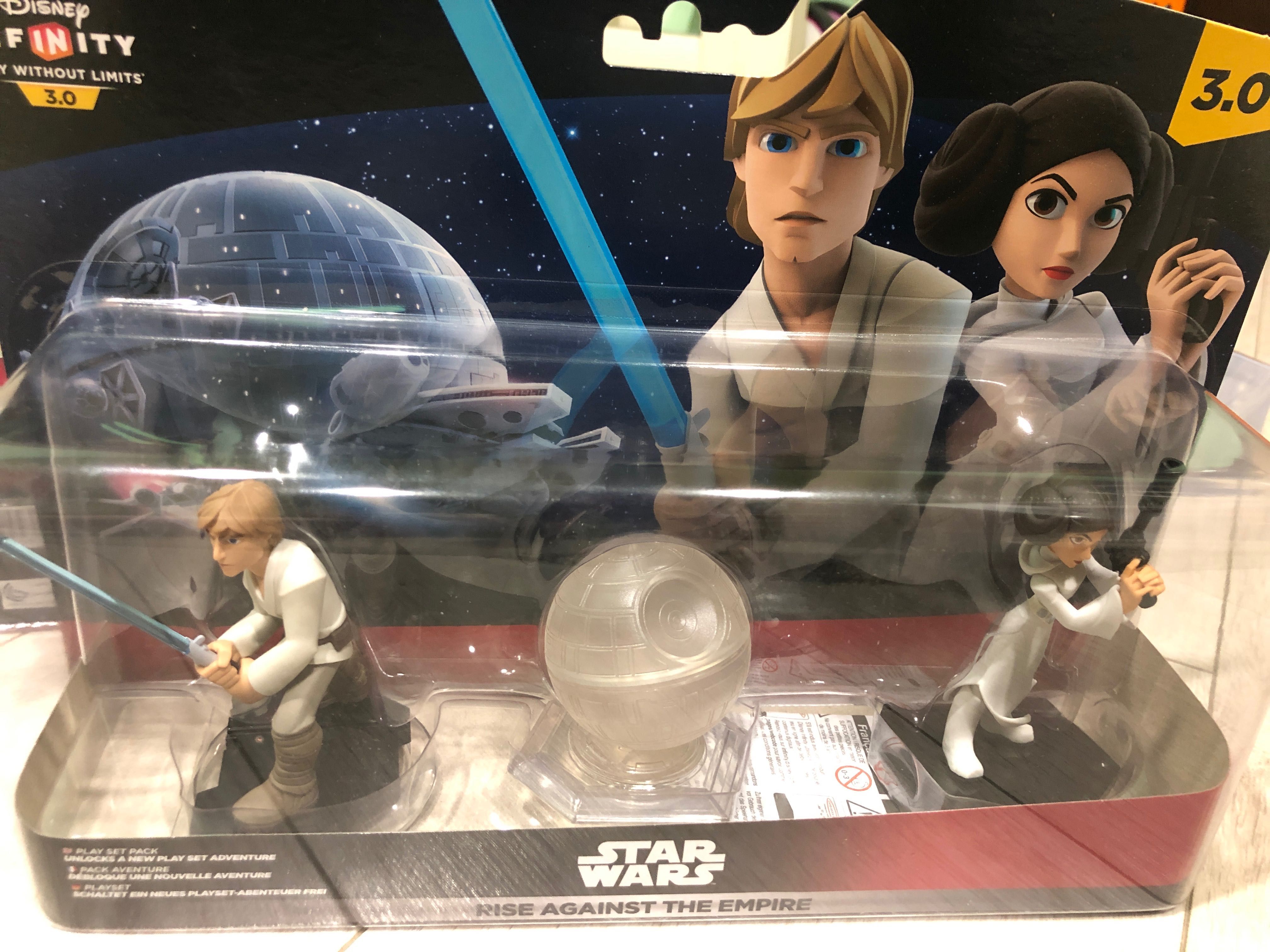 Фігурки Disney Infinity 3.0 Star Wars Poe Dameron Luke Skywalker Leia