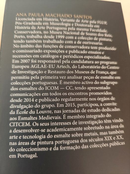 Livro: Esmaltes de Limoges e Peninsulares em Portugal...