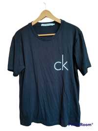 Calvin Klein koszulka męska basic t-shirt granatowy M