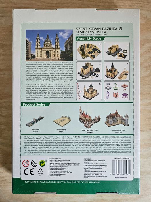 Basilica Santo Estevão kit - selada nova -