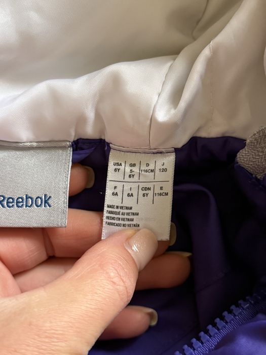 Куртка-плащ Reebok  на дівчинку