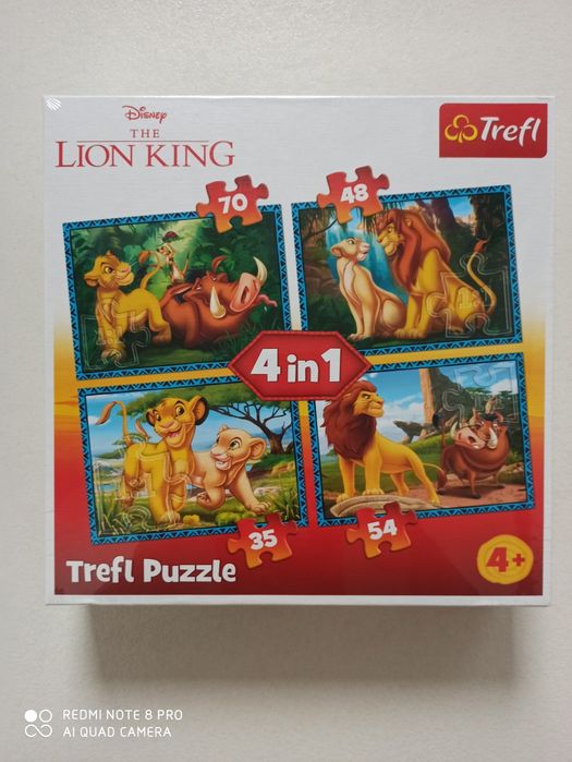 Puzzle Trefl nowe.