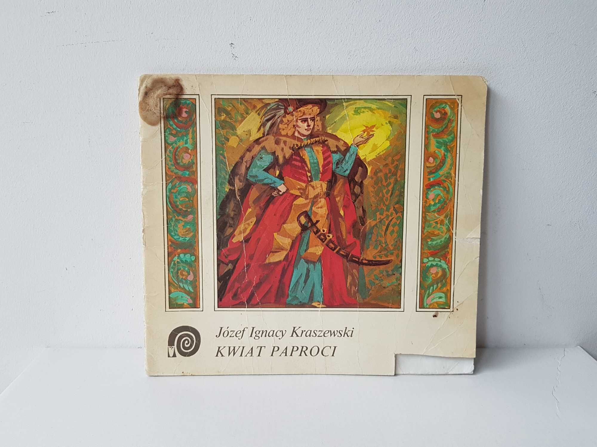 Kwiat paproci Józef Ignacy Kraszewski Seria z krasnalem 1981 rok KAW