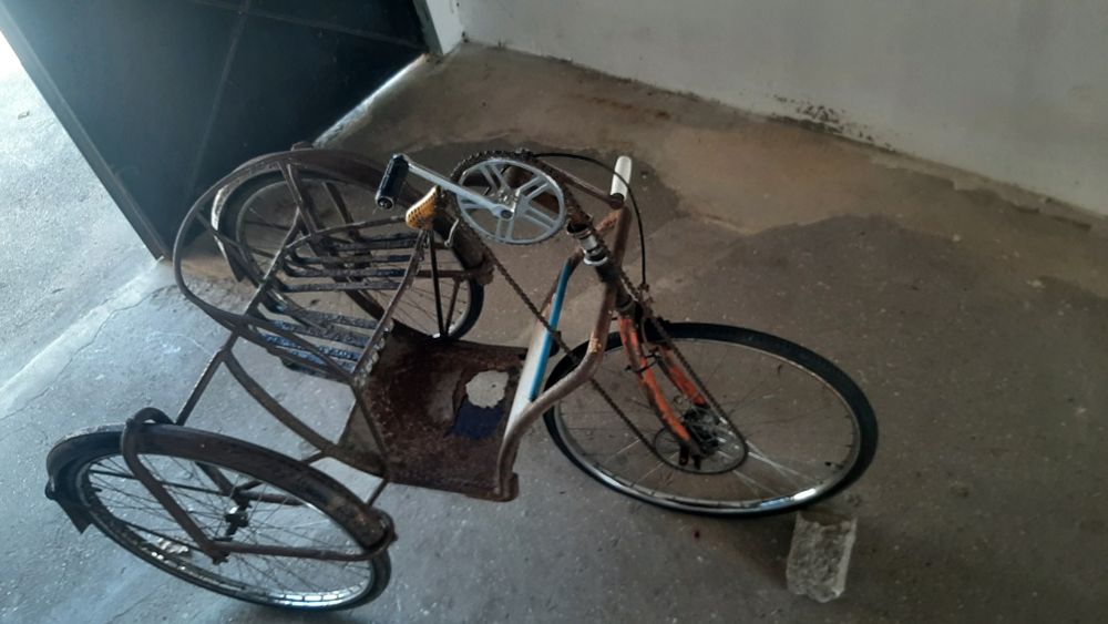 Triciclo antigo,