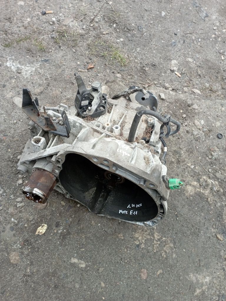 Skrzynia biegów manualna nissan note E11 1.4 bezyna