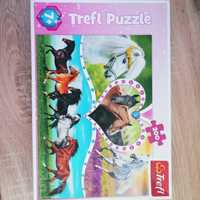 Puzzle TREFL konie 200 elementów__7+