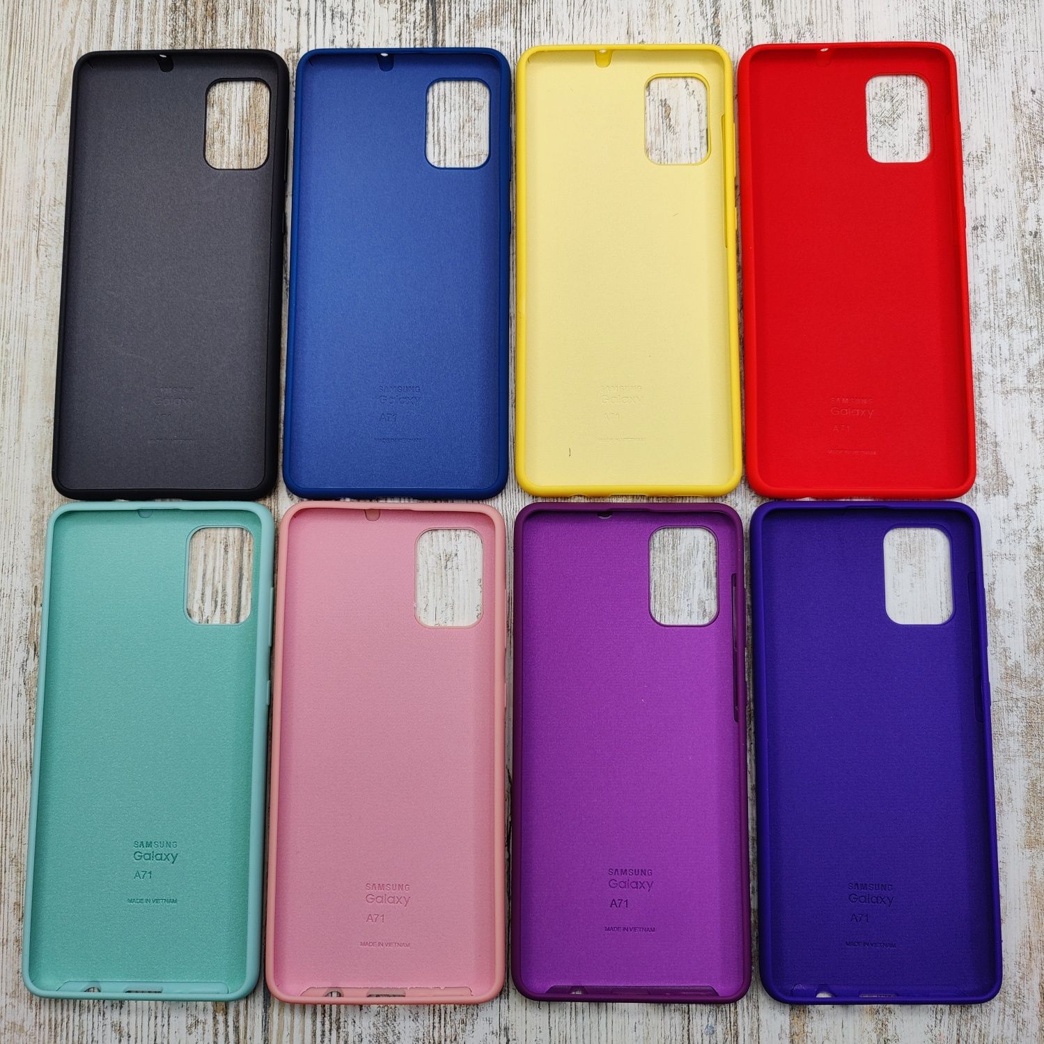 Чехол Silicone Case на Samsung A71/ A51/ A31 Микрофибра