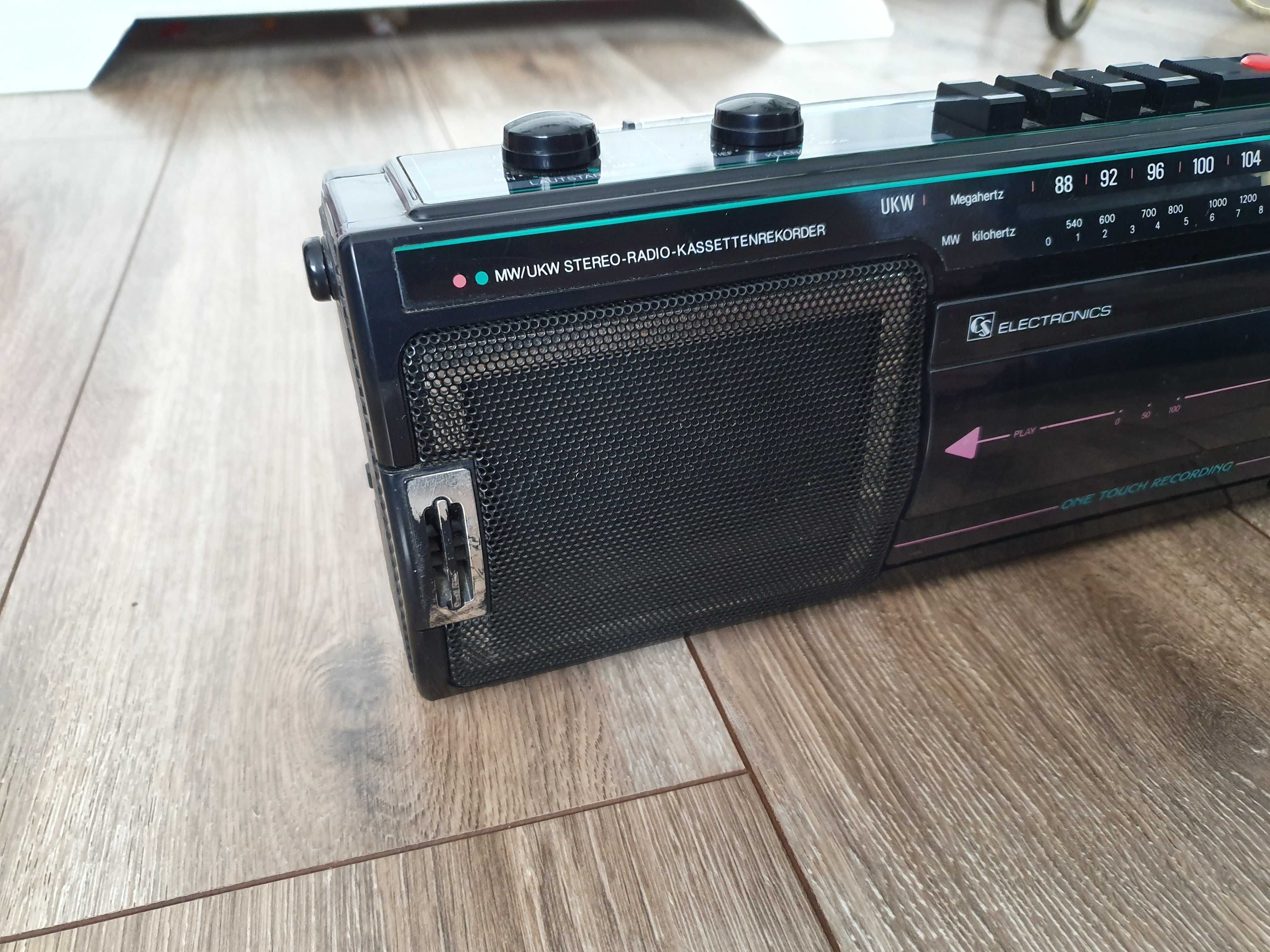 Radiomagnetofon electronics 8009 vintage boombox