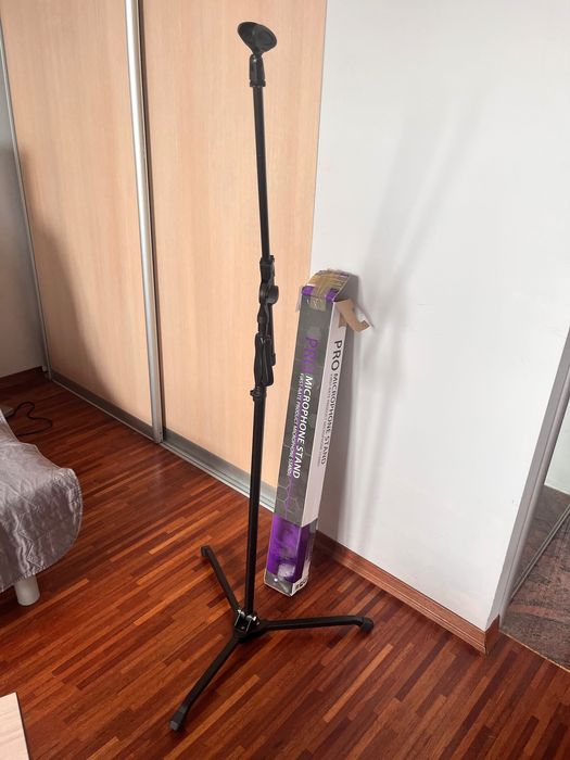 Statyw mikrofonowy estradowy premium SM804