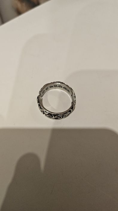 Pierścionek chrome hearts