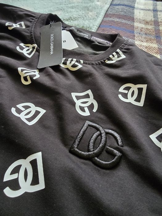 BLUZA PREMIUM Luxury Monogram Wypukłe Logo 3D L/XL