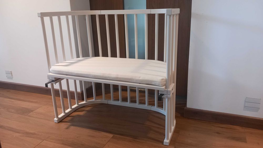 Łóżeczko dostawne dostawka drewniane Babybay