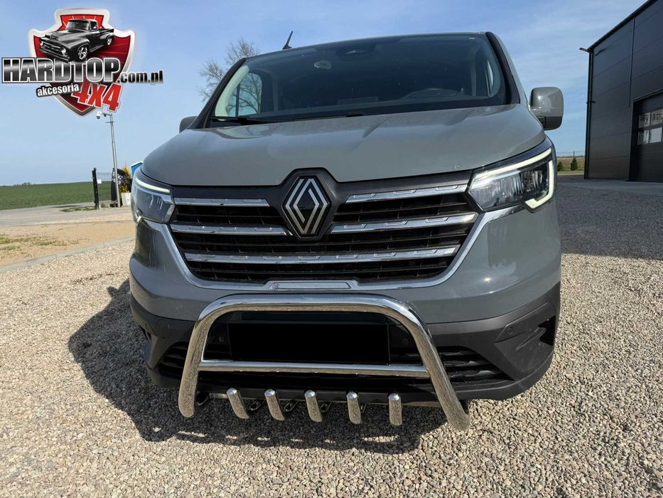 Orurowanie Renault Master Kły Baranek niskie Grill Chrom